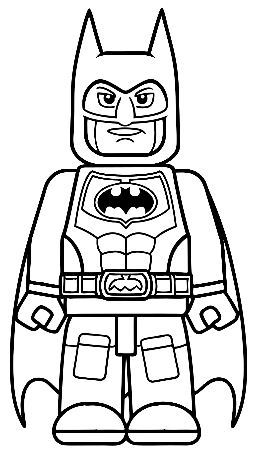 pages à colorier batman lego